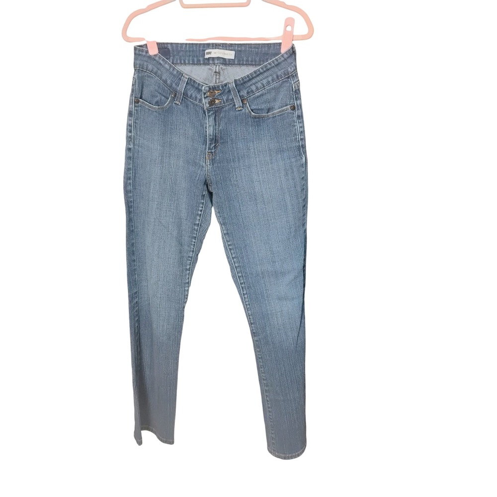 Levi's 529 Curvy Boot Cut Jeans Women's Blue Denim Comfort Stretch
